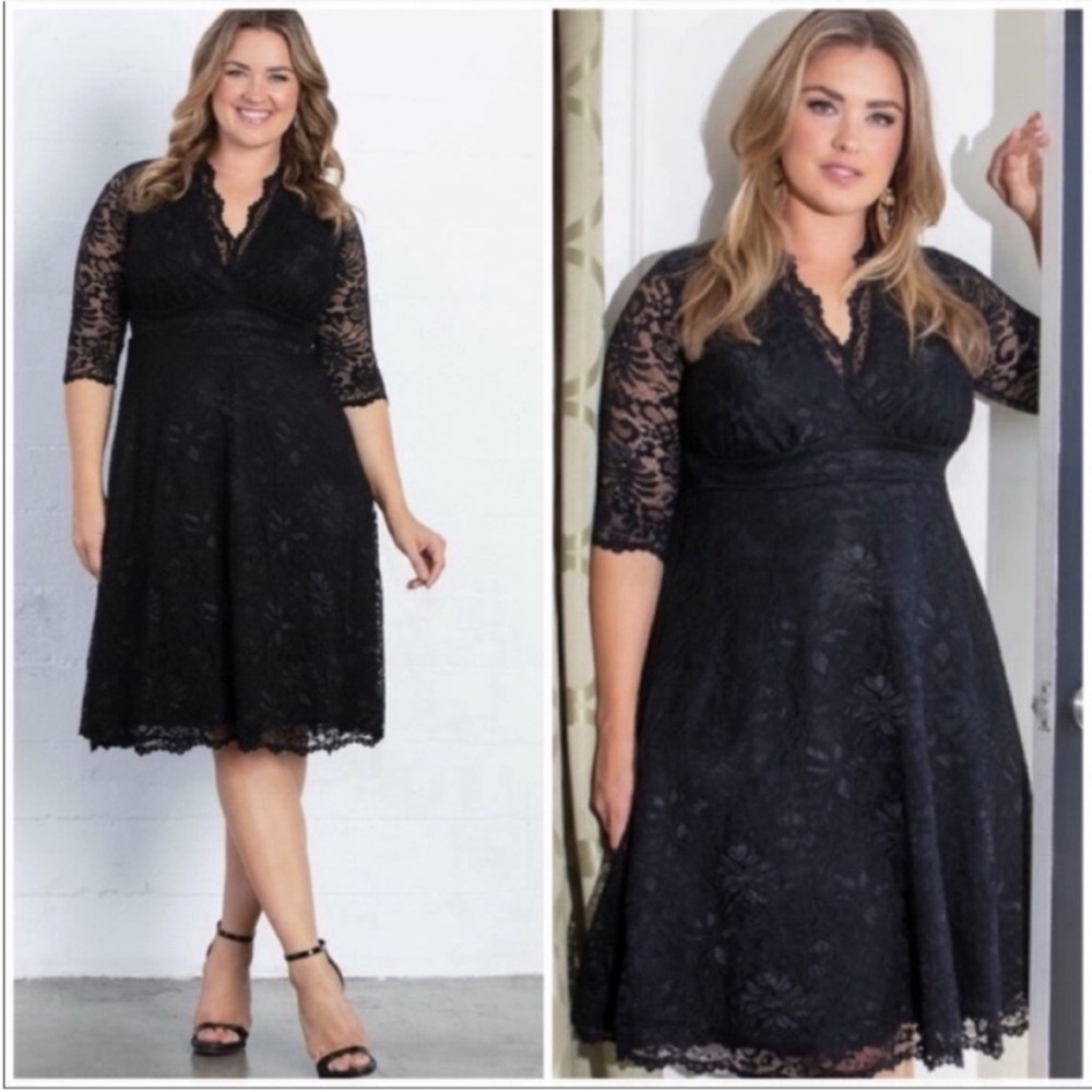 NEW Kiyonna Mademoiselle lace dress